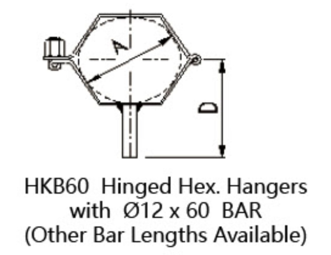 Hexagonal Pipe Hanger