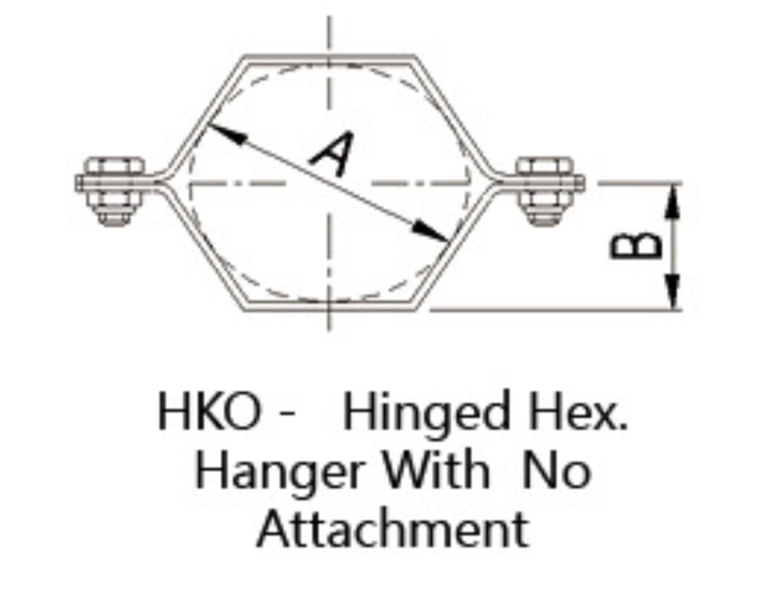 Hexagonal Pipe Hanger