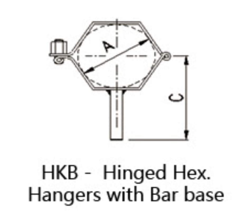 Hexagonal Pipe Hanger