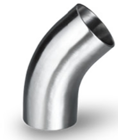 DT-4.1.1-4Automatic tube weld: 45 deg elbow