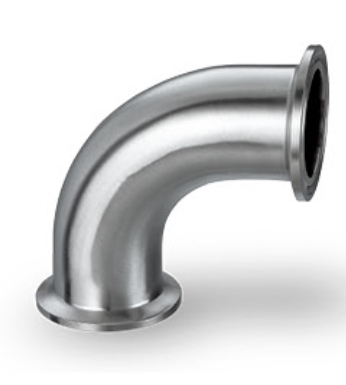 DT-4.1.1-3Hygienic clamp joint: 90 deg elbow
