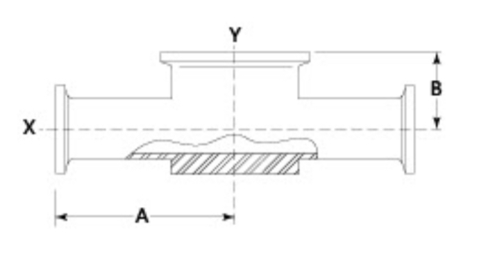 DT-4.1.2-11Hygienic clamp joint: instrument tee