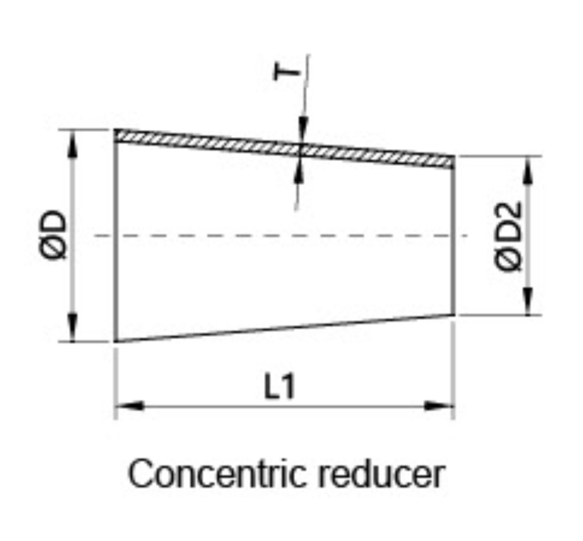 31W,32W Weld Reducer
