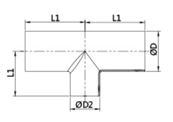Reducing Weld Tee
