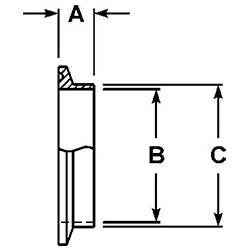 14WPM Short Weld Ferrule