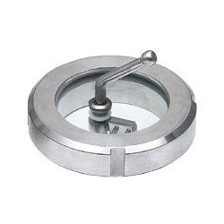 Sanitary Union Endoscopy with a Brush