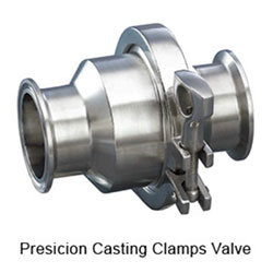 Presicion Casting Clamps Valve