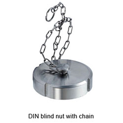 Din Blind Nut with Chain