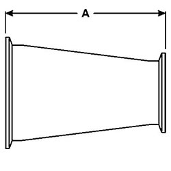 3114MP,3214MP Clamp Reducer