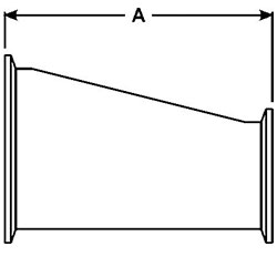 3114MP,3214MP Clamp Reducer