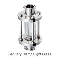 Sanitary Clam Sight GLass