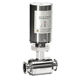 Pneumatic Actuated Sanitary Clamp ball valve